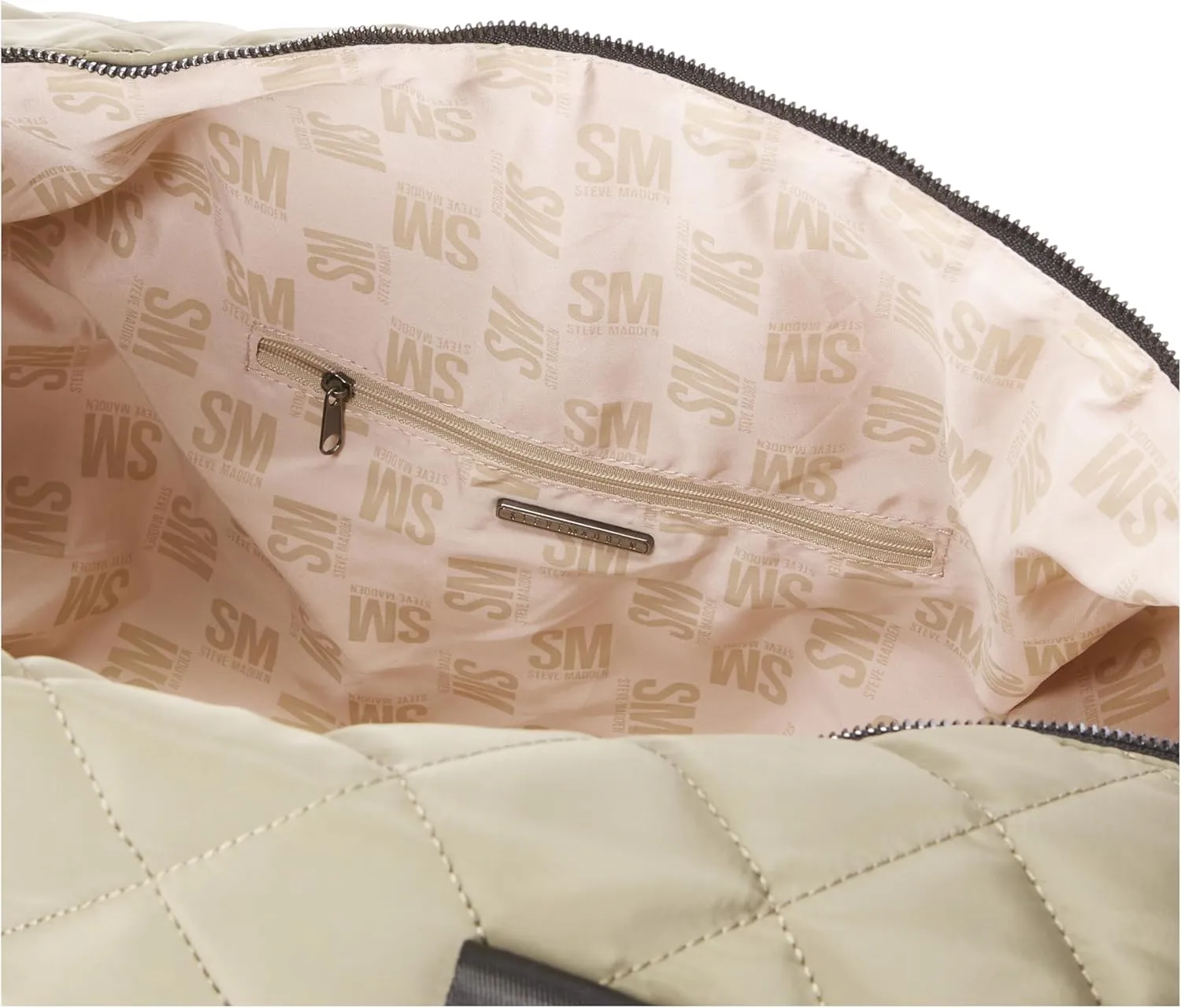 Steve Madden Amos Nylon Quilted Weekender