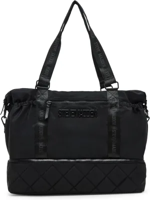 Steve Madden Barri Quilted Overnighter with Shoe Compartment