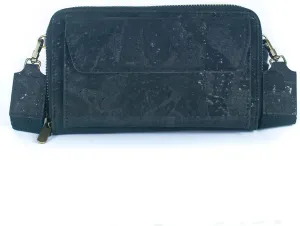 Stylish Front Pocket CORK Crossbody Wallet & Mobile Phone Bag