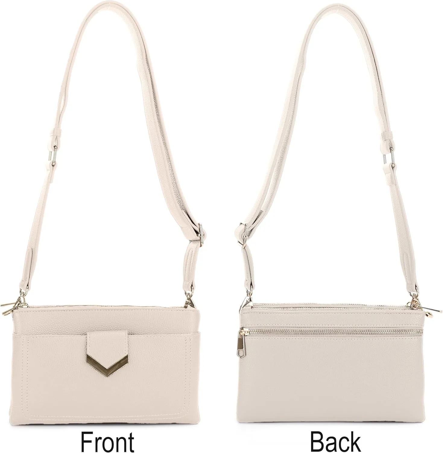 Stylish Multi-Compartment Crossbody Bag – Perfect for Travel, Work, Daily Use, with Adjustable Strap & Secure Storage