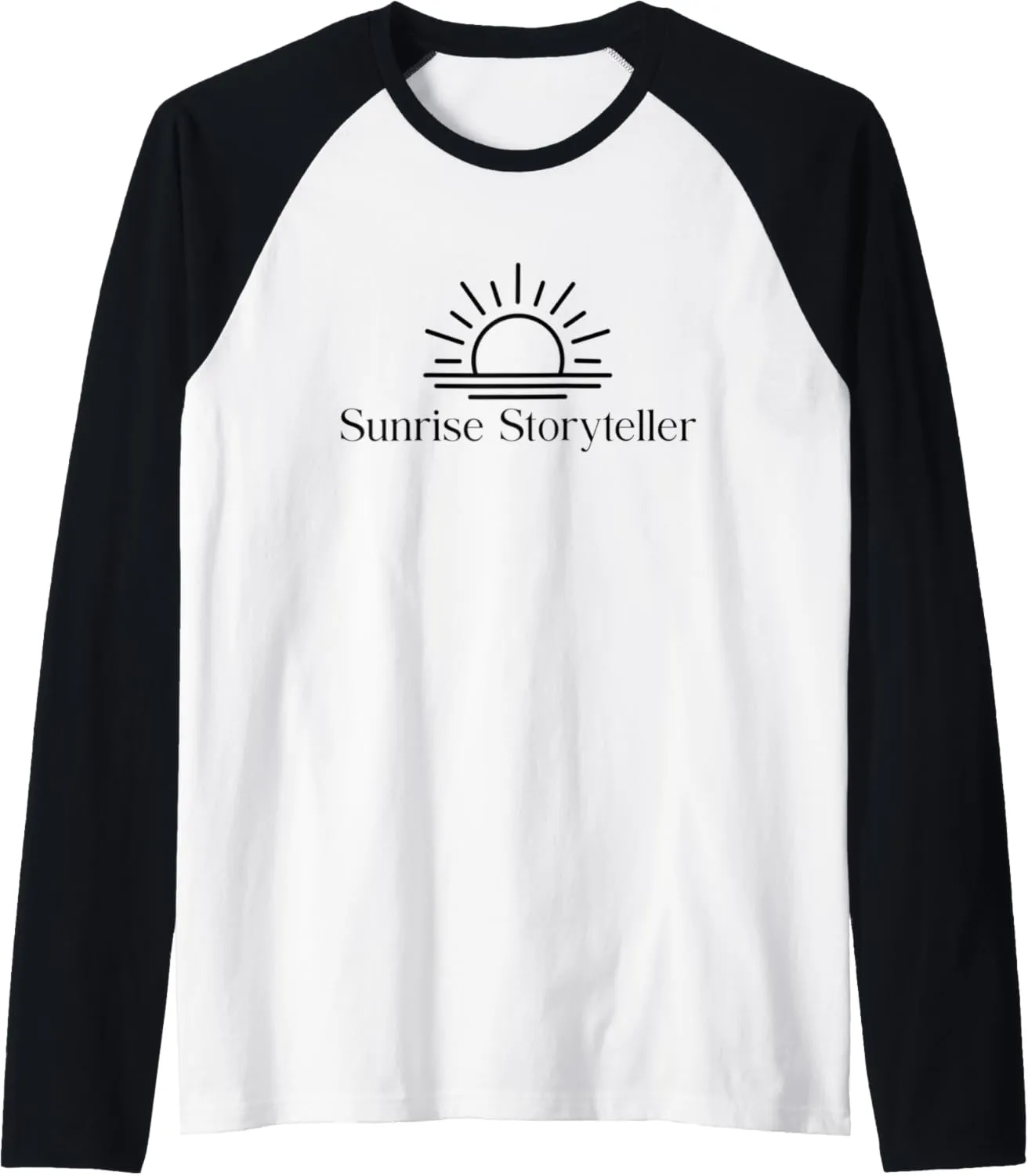 Sunrise Storyteller, Photographer Raglan Baseball Tee