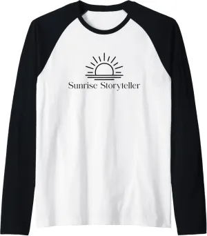 Sunrise Storyteller, Photographer Raglan Baseball Tee