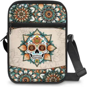 Suobstales Messenger Bag for Men Women Canvas Purse Crossbody Shoulder Bag Casual Sling Pack for Work Business Sport Travel