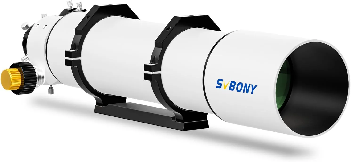 SVBONY SV48P Telescope for Adults high Powered, 102mm Large Aperture F6.5 Refractor OTA for Adults Beginner Astronomer, Astronomical Telescope for Observation of Deep Space Celestial Objective
