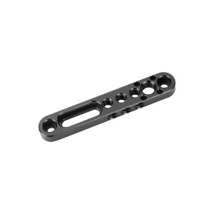 SZRIG Aluminum Cheese Bar  75mm Long with 1/4-20 3/8-16 Thread Hole For  Camera Cage Rig Photography Accessories