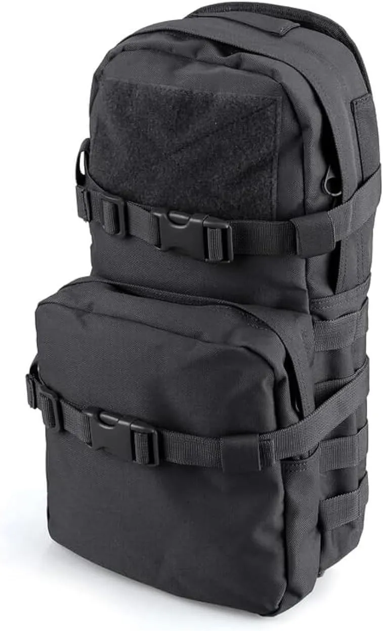 Tactical Hydration Pack Molle Hydration Carrier Military Hydration Pouch 3L Water Bladder Holder for Tactical Backpack Plate Carrier(Bladder Not Included)
