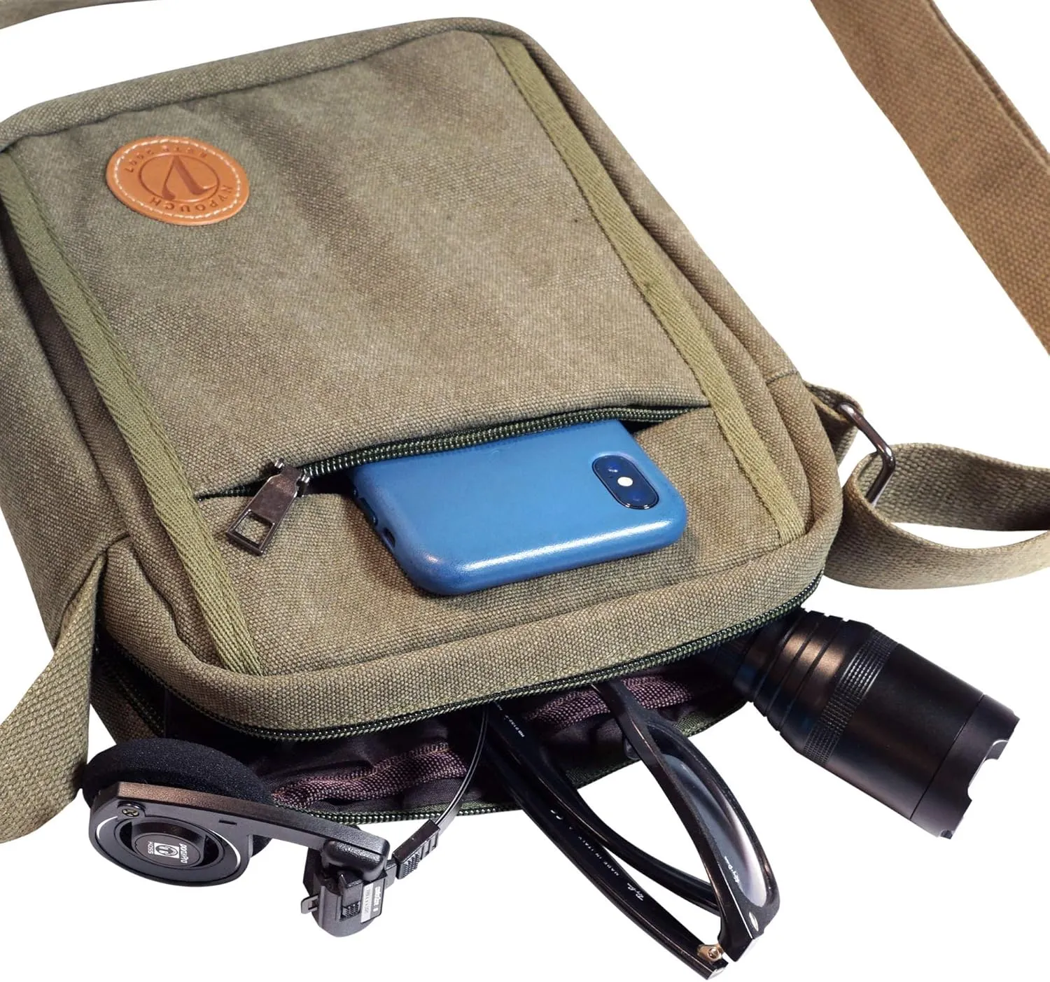Tahoe Crossbody Bag, Crossbody Purse, Travel Pack, Tan