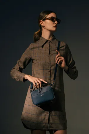 The Ludmilla Casebag in Night Sky Navy