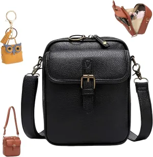 Tojoyride Crossbody Bag For Women,Vintage Anti Theft Cross Body Shoulder Purse With 10 Card Slots