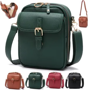 Tojoyride Crossbody Bag, Urvashi Crossbody Bag, Vintage Anti Theft Shoulder Purse, Built in Wallet
