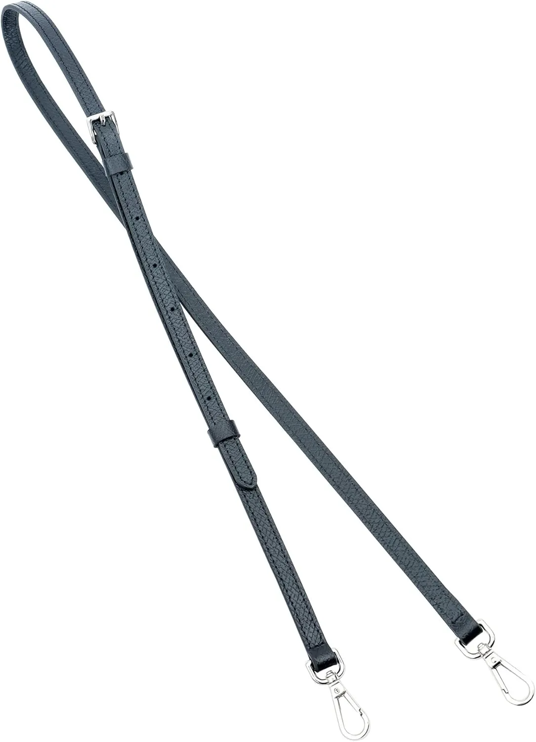 Top Handle No-punching Conversion Set for LONGCHAMP Mini Le Pliage (Silvery Buckle-002)