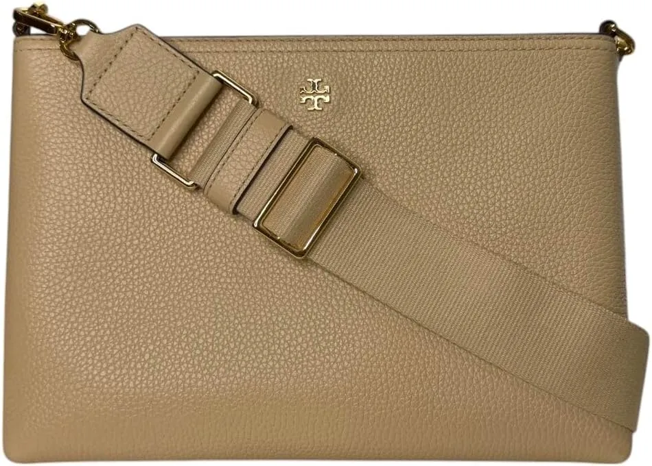 Tory Burch Womens 148314 Blake Swingpack Pebbled Leather Crossbody Shoulder Bag,
