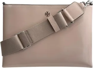 Tory Burch Womens 148314 Blake Swingpack Pebbled Leather Crossbody Shoulder Bag,