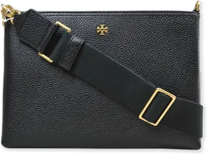 Tory Burch Womens 148314 Blake Swingpack Pebbled Leather Crossbody Shoulder Bag,