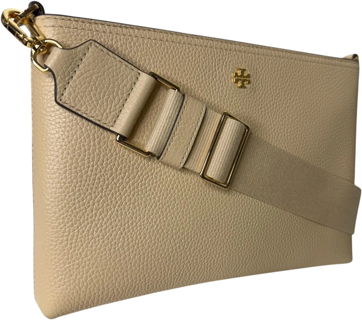 Tory Burch Womens 148314 Blake Swingpack Pebbled Leather Crossbody Shoulder Bag,