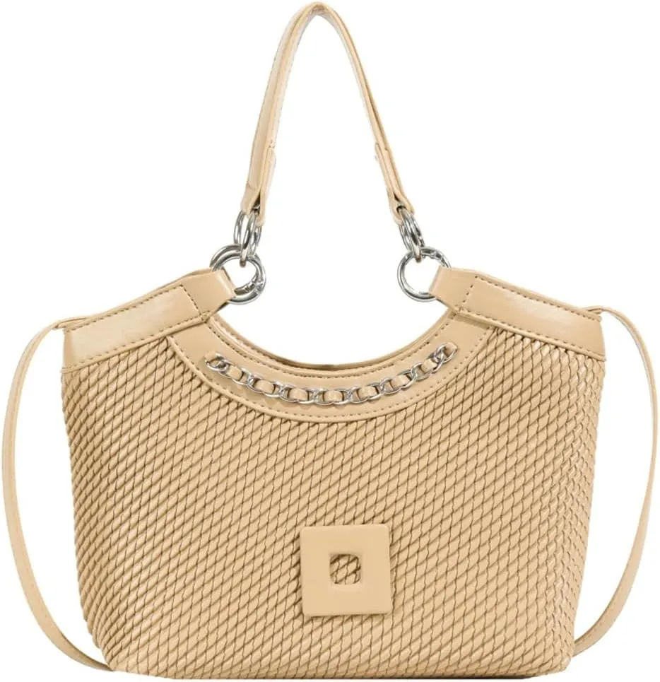 Tote Bag for Women Vegan Leather Shuolder Bag Fashion Top Handle Handbag Purse Work Hobo Crossbody Bag