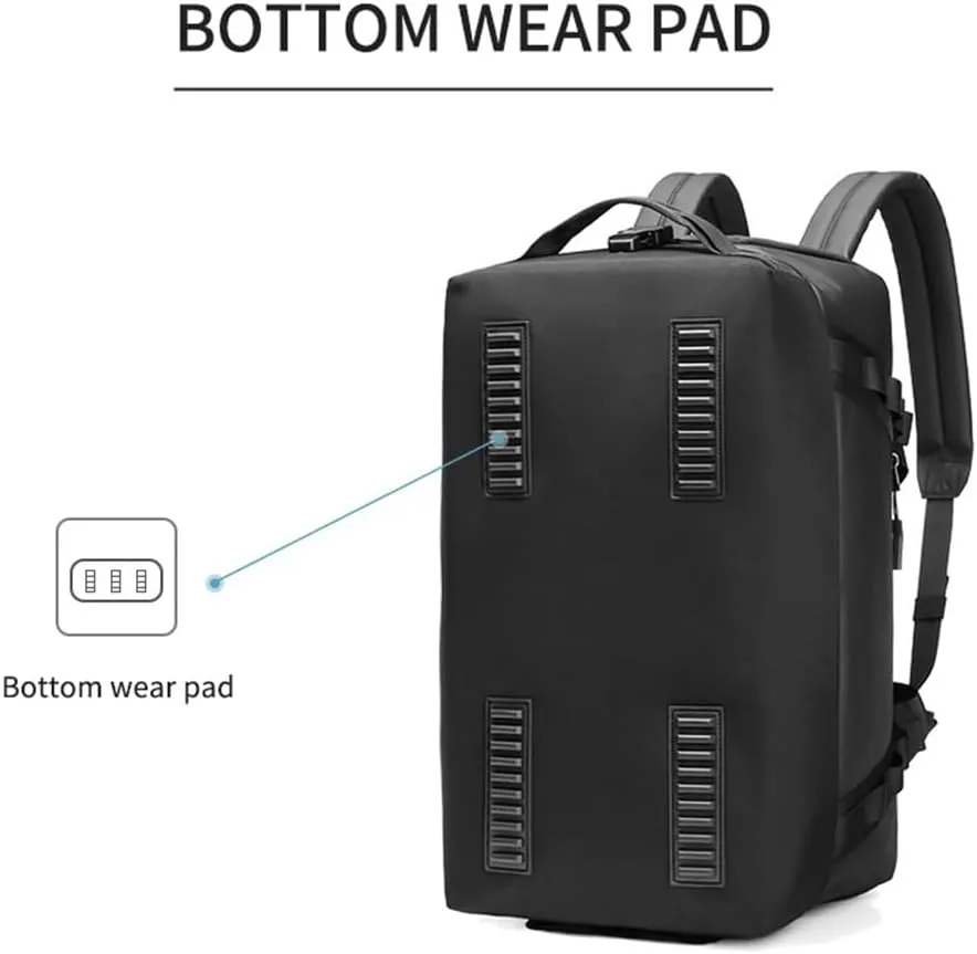 Travel Bag Portable Sports Bag Crossbody Travel Backpack Dry and Wet Separation Fitness Bag Training Duffel Bag