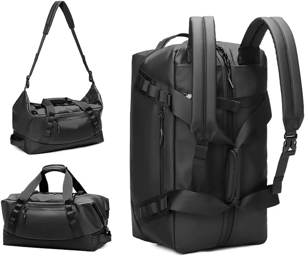 Travel Bag Portable Sports Bag Crossbody Travel Backpack Dry and Wet Separation Fitness Bag Training Duffel Bag