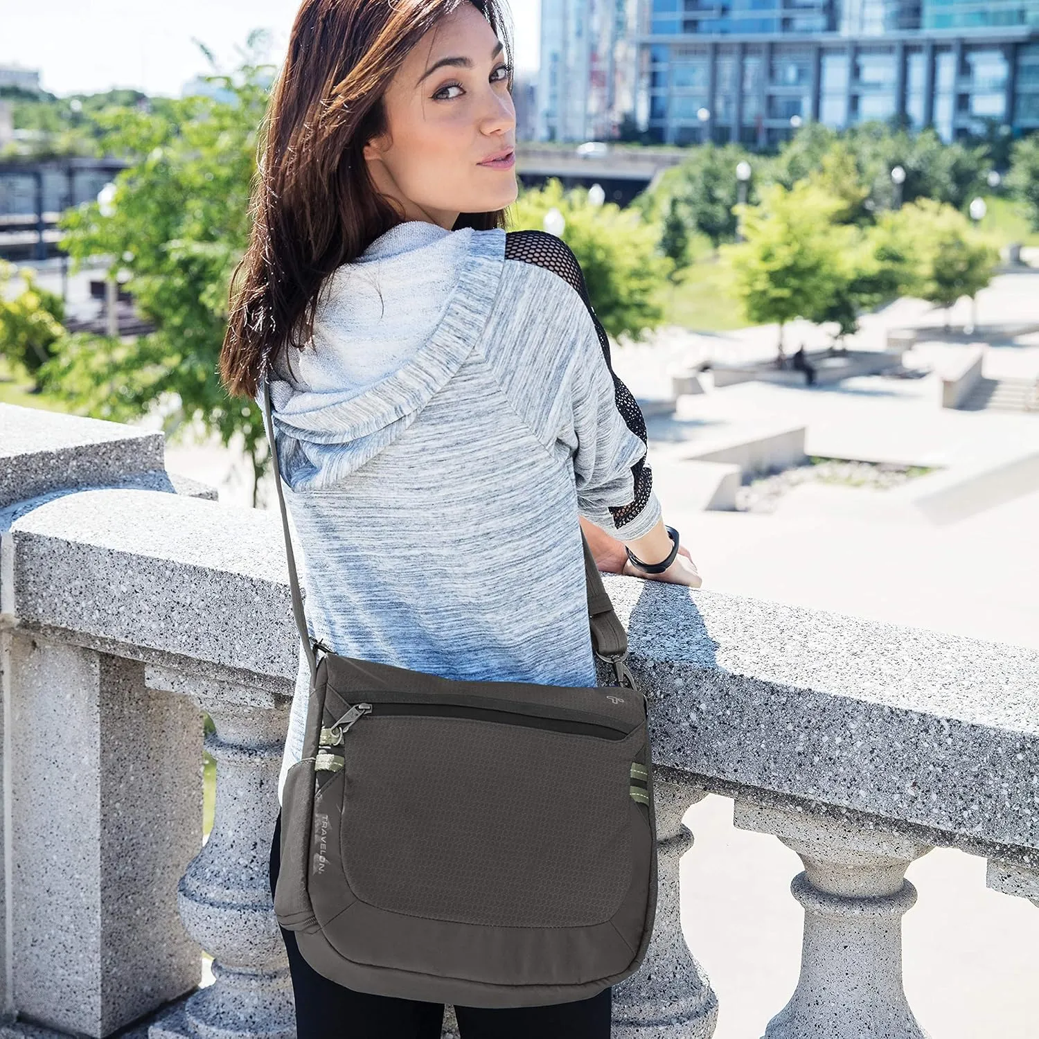 Travelon Anti-Theft Active Medium Crossbody Bag