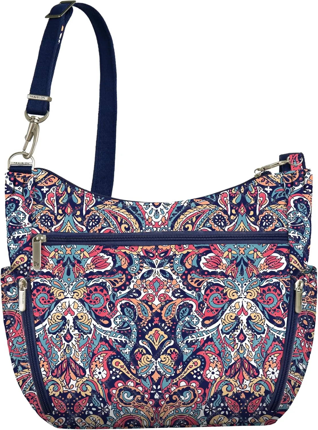 Travelon Anti-theft Classic Crossbody Bucket Bag