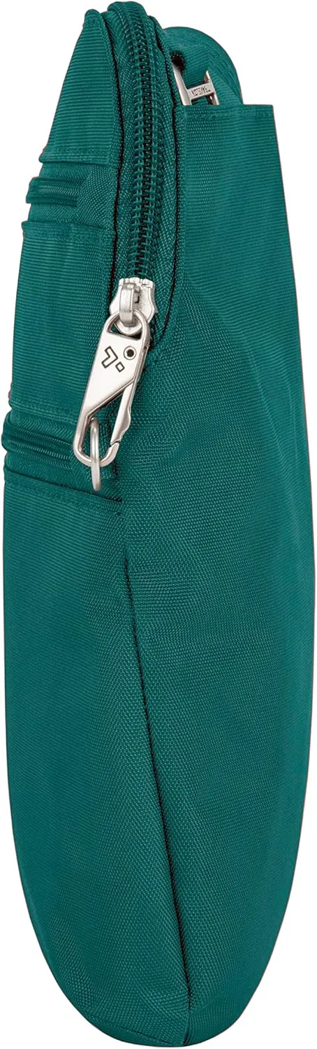 Travelon Anti-theft Classic Slim Double Zip Crossbody