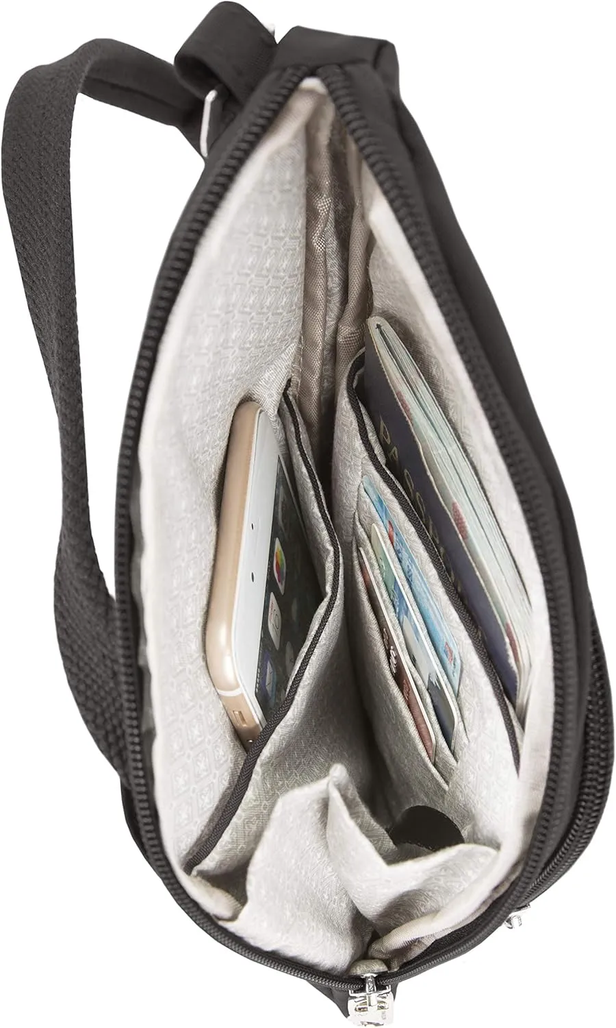 Travelon Anti-Theft Essentials Compact Crossbody Bag