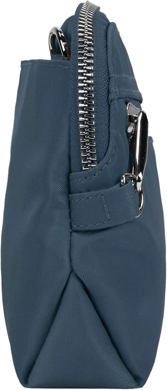 Travelon Women's Anti-theft Tailored Convertible Crossbody Clutch