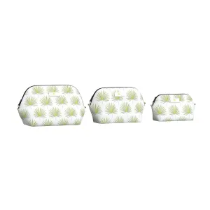 Triple Threat Makeup Bags - Fronds With Benefits