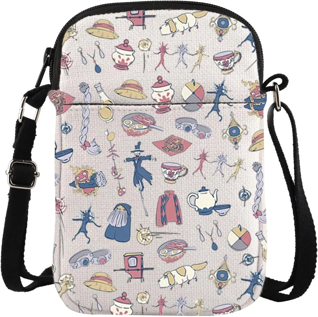 TSOTMO Anime Crossbody Bag - Castle Gift for Anime Fans - Movie Character Design