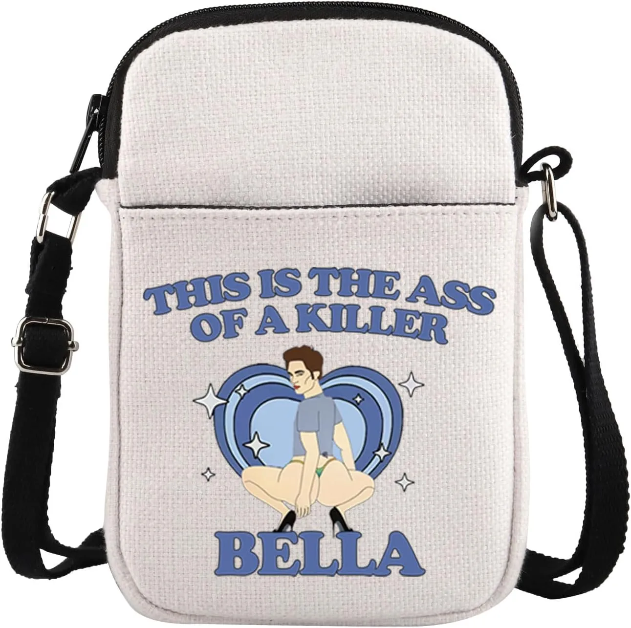 TSOTMO Movie Merchandise Crossbody Bag Gift Vampire Werewolf Gift Vampire Edward Bag for Movie Fans