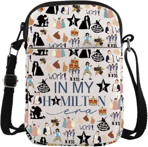 TSOTMO Musical Merch Theatre Crossbody Bag for Musical Lovers Theatre Fans Actor Gift Opera Gift
