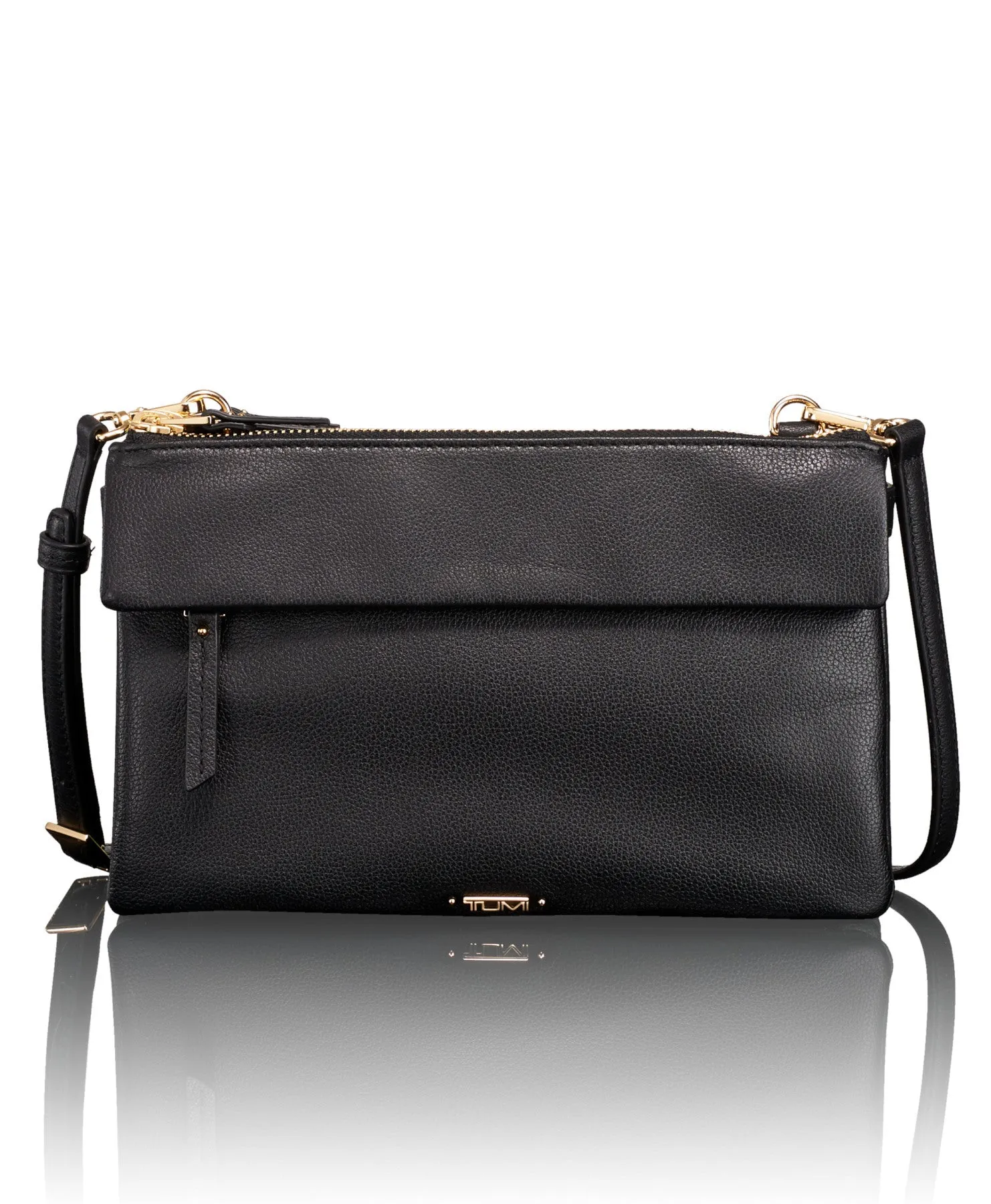 TUMI Voyageur Leather Tristen Crossbody