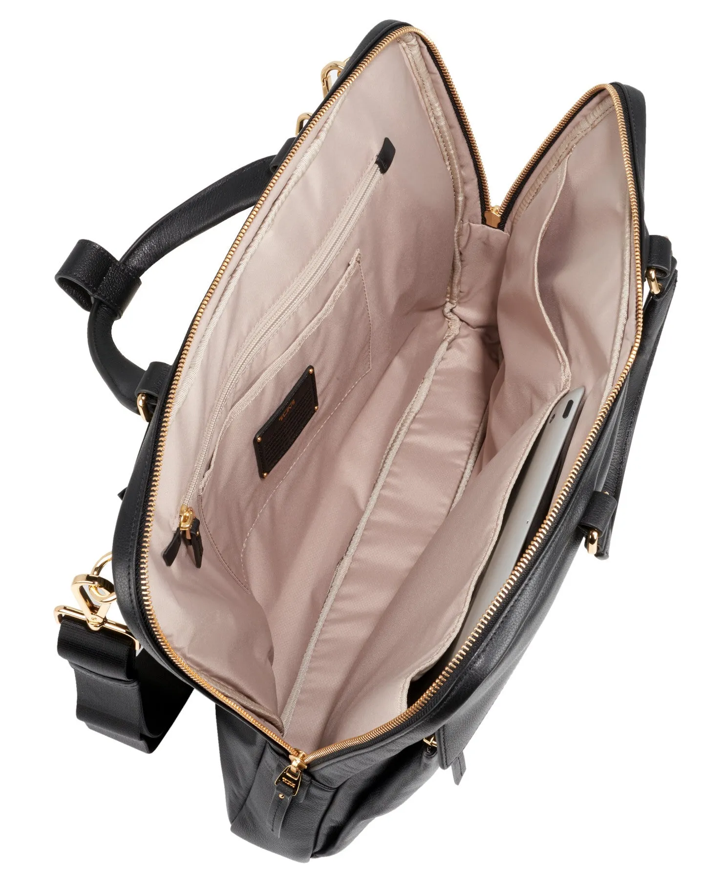 TUMI Voyageur Leather Tristen Crossbody
