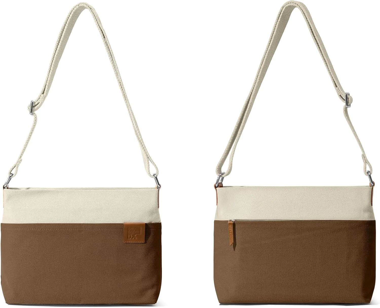 Unisex All Sunday Crossbody Messenger Bag | Trendy Cotton Handbag Purse | Shoulder Bag Organiser