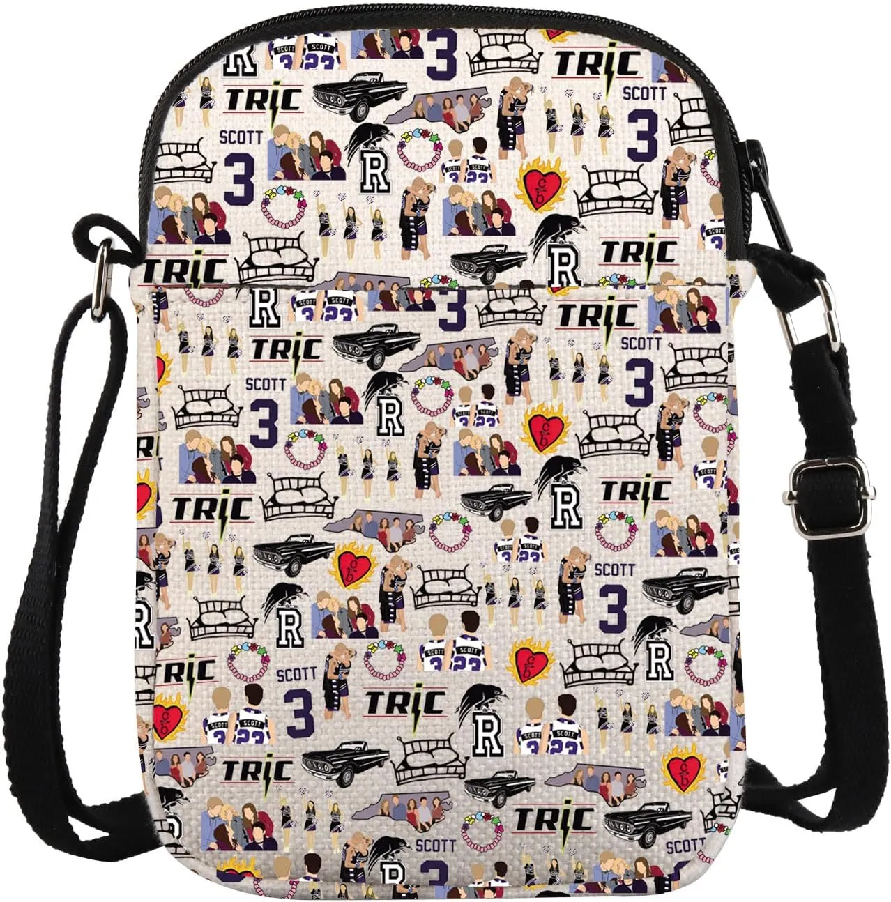 VAMSII Hill Basketball Crossbody Bag - TV Show Inspired Gift for Fans