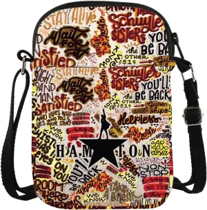 VAMSII Musical Crossbody Bag Musical Theatre Gift Musical Lover Gift Musical Inspired Gift