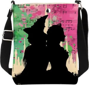 VAMSII Musical Inspired Gift Elphaba And Galinda Crossbody Bag For Good Gift