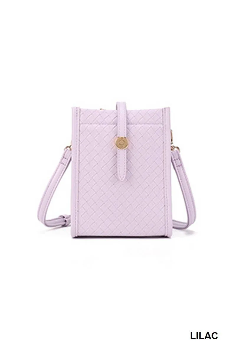 Vegan Leather Crossbody Bag