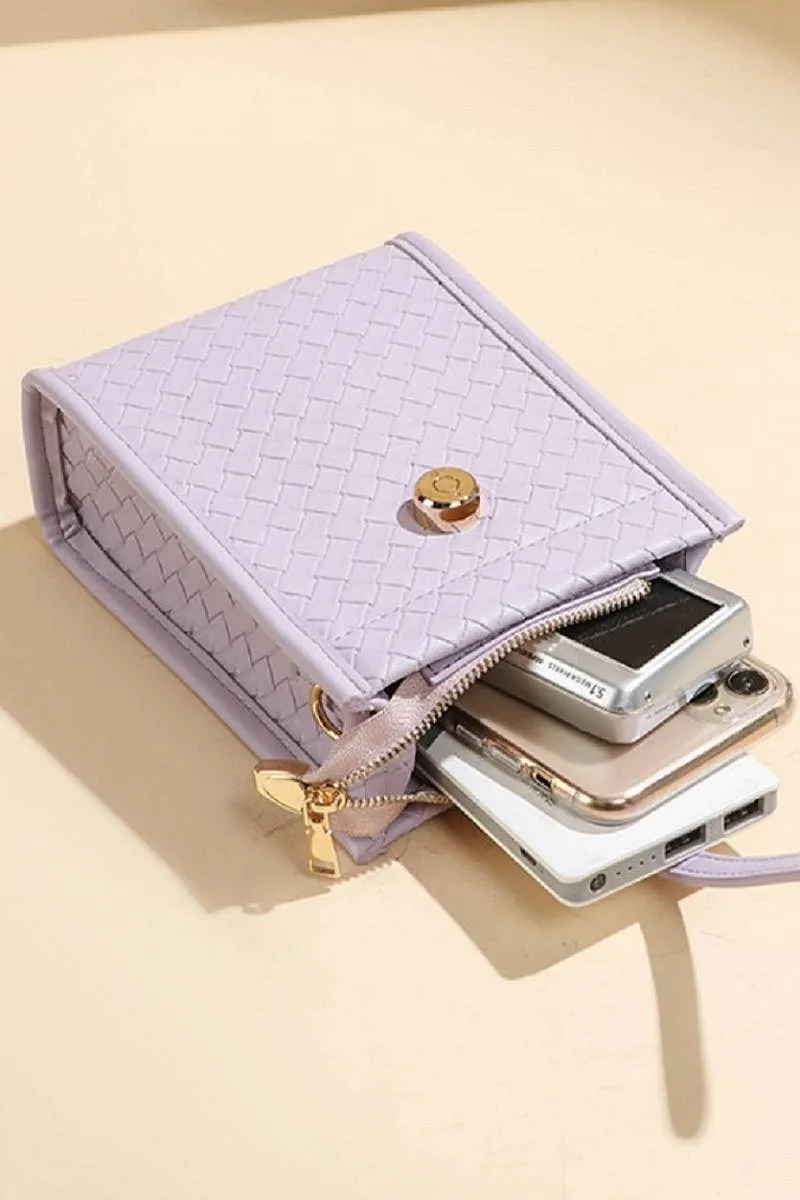 Vegan Leather Crossbody Bag