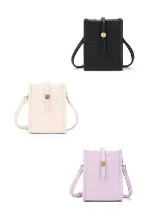 Vegan Leather Crossbody Bag