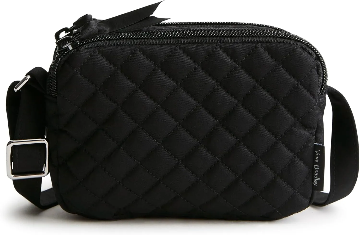 Vera Bradley Cotton RFID Small Stadium Crossbody