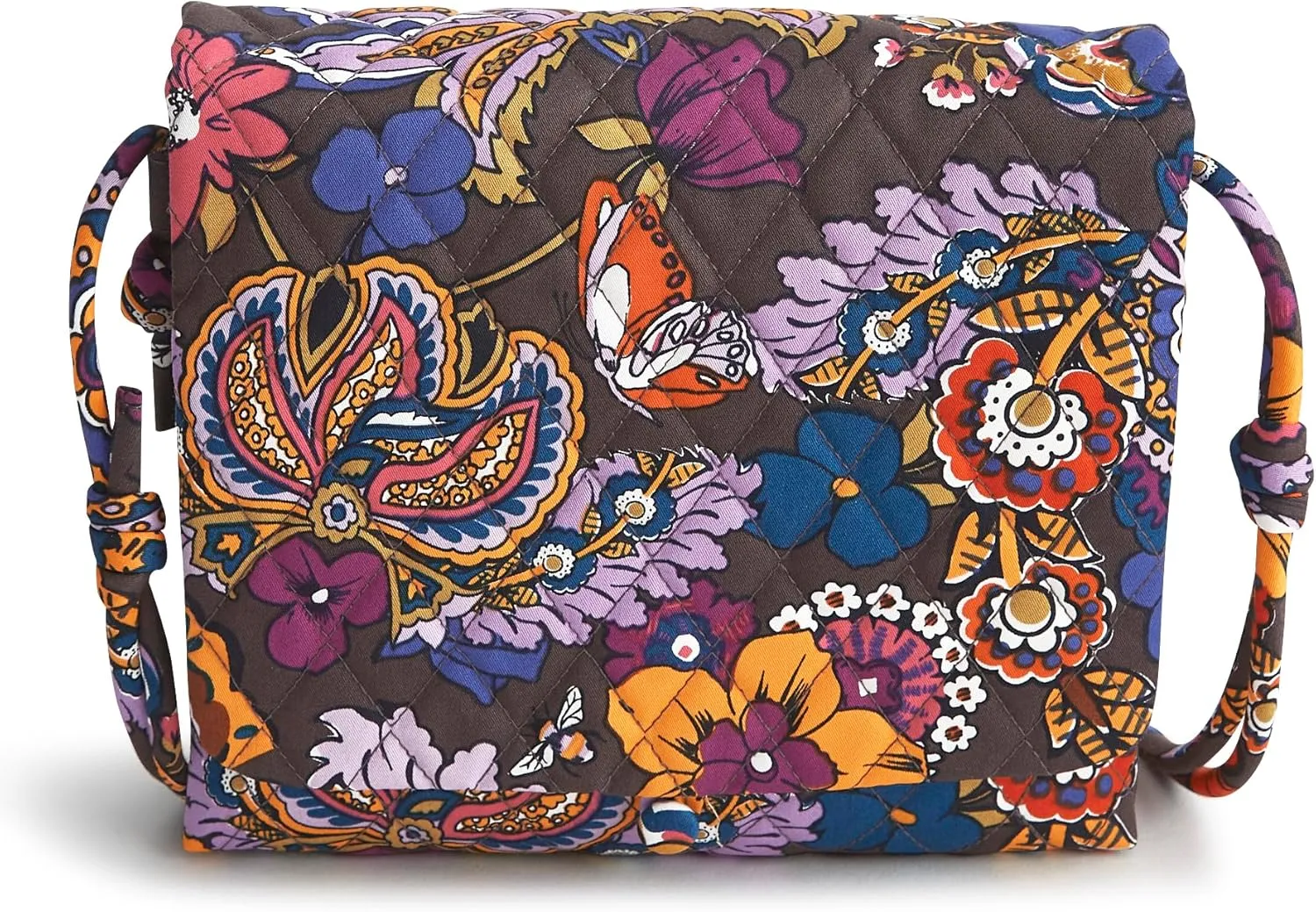 Vera Bradley Premium Cotton Baird Hipster Crossbody