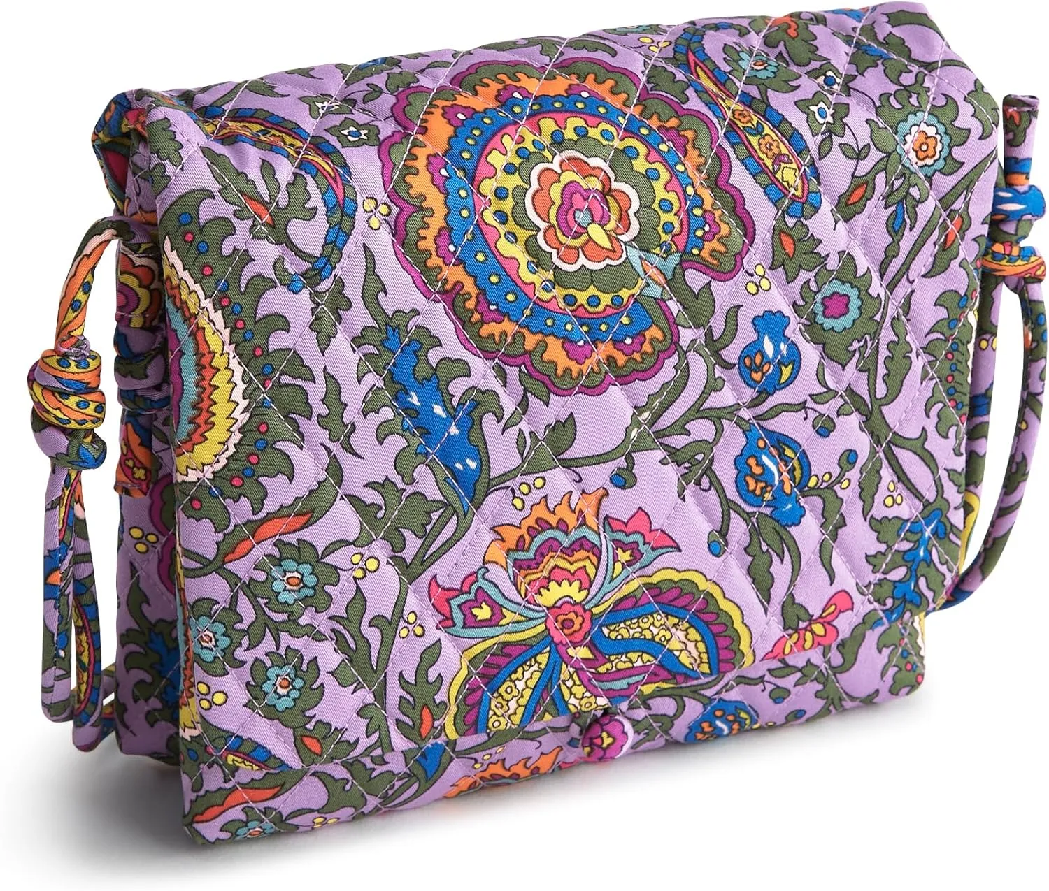 Vera Bradley Premium Cotton Baird Hipster Crossbody