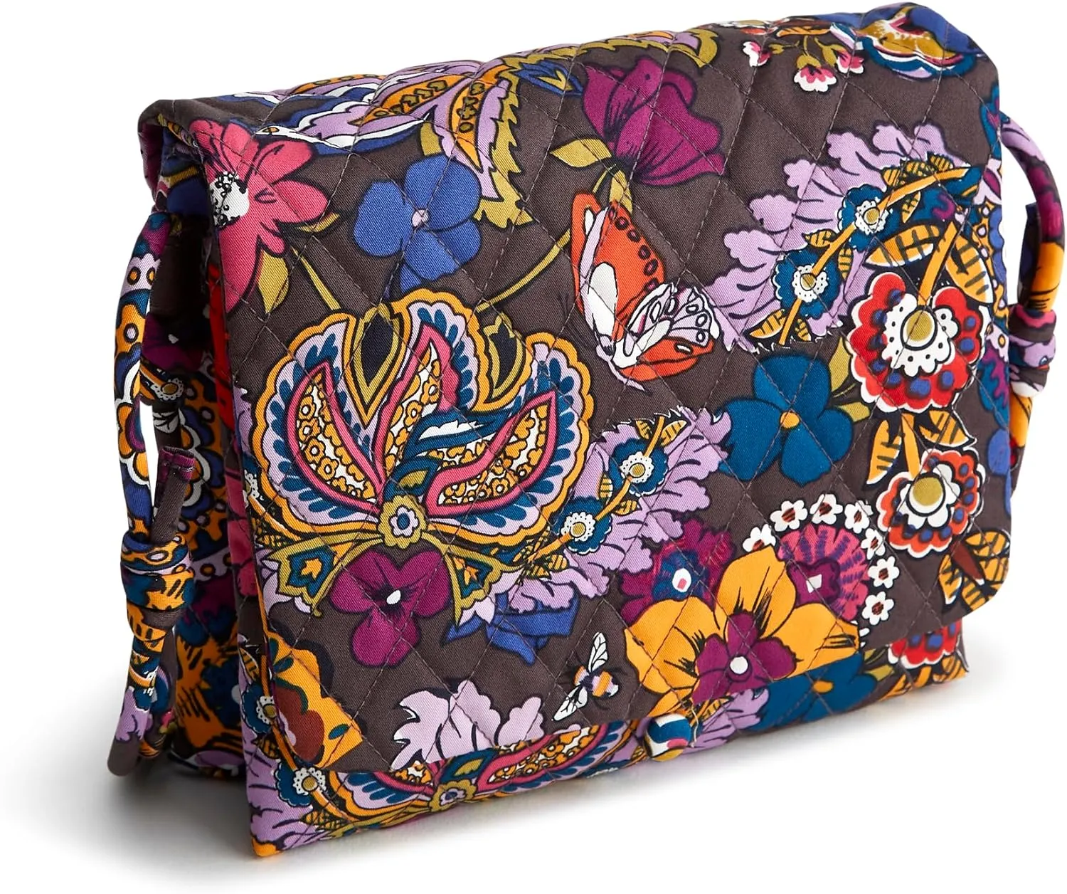 Vera Bradley Premium Cotton Baird Hipster Crossbody