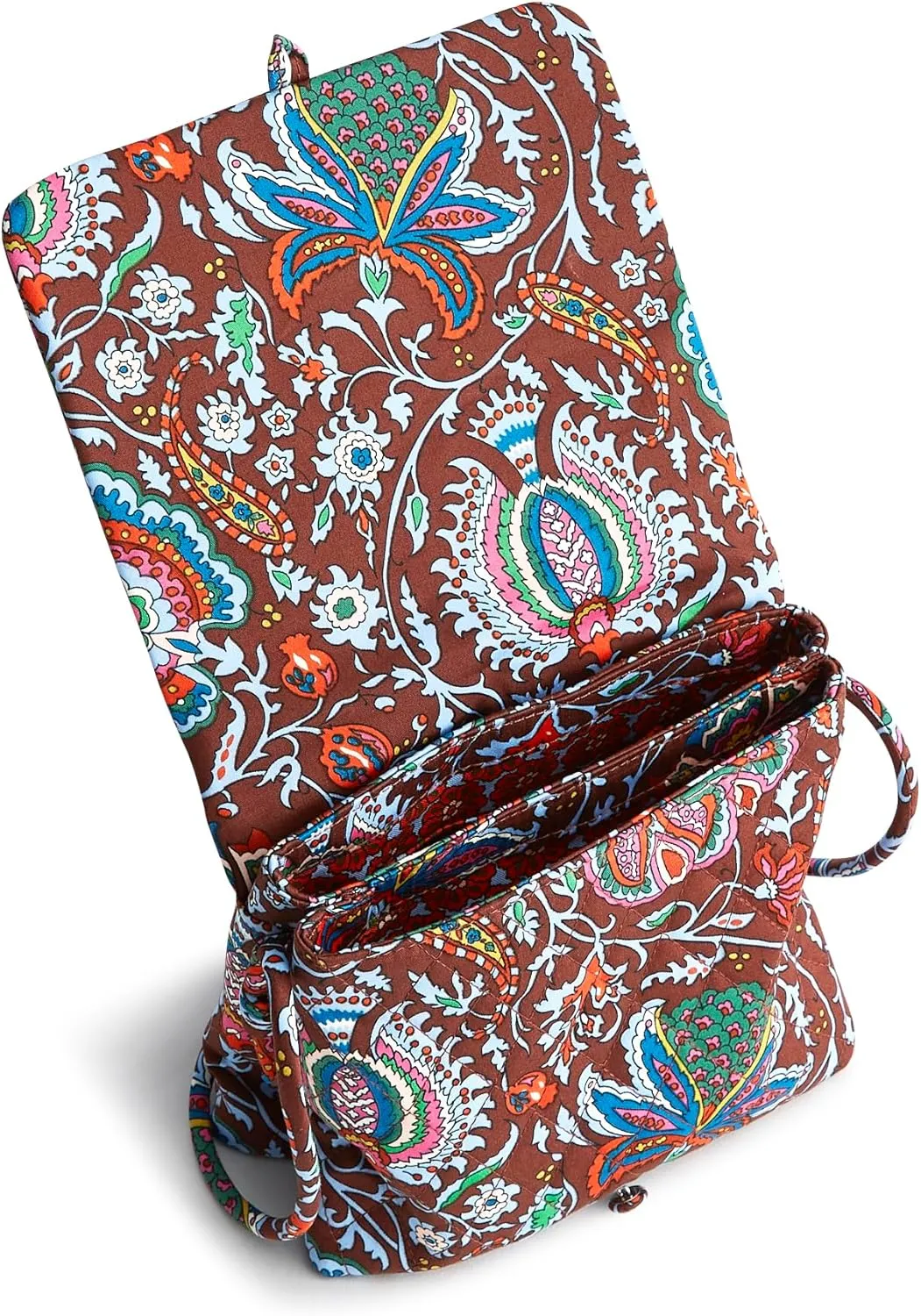 Vera Bradley Premium Cotton Baird Hipster Crossbody