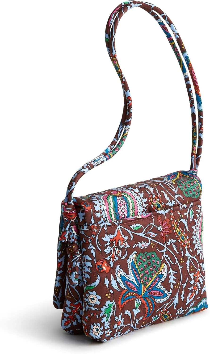 Vera Bradley Premium Cotton Baird Hipster Crossbody