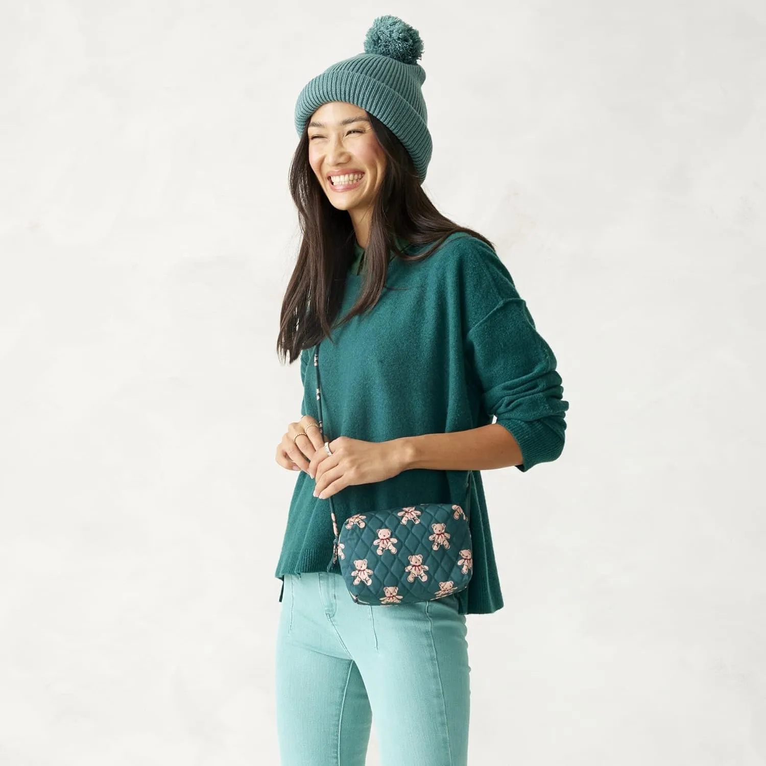 Vera Bradley Premium Cotton Blake Crossbody