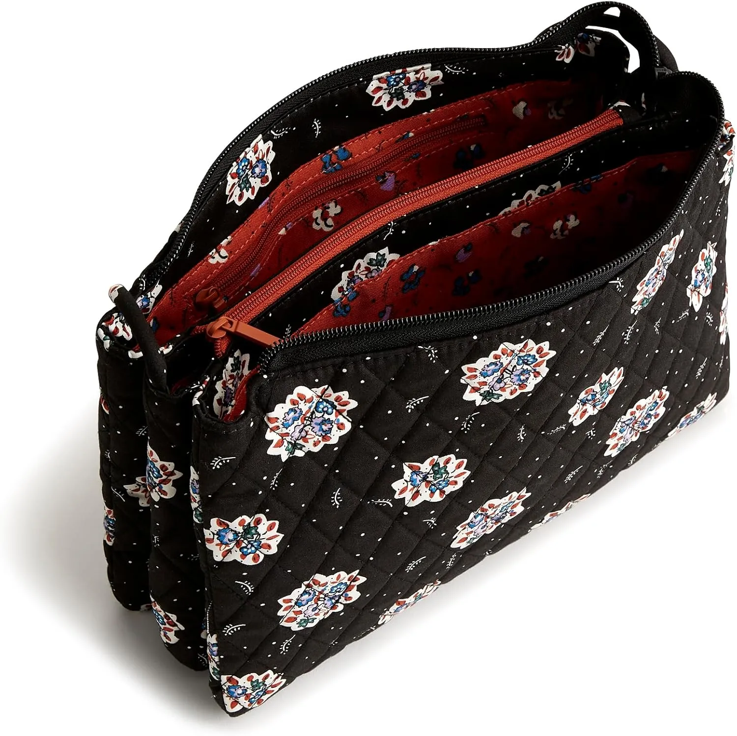 Vera Bradley Premium Cotton Foxbury Crossbody