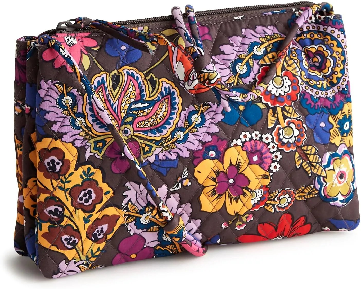 Vera Bradley Premium Cotton Foxbury Crossbody