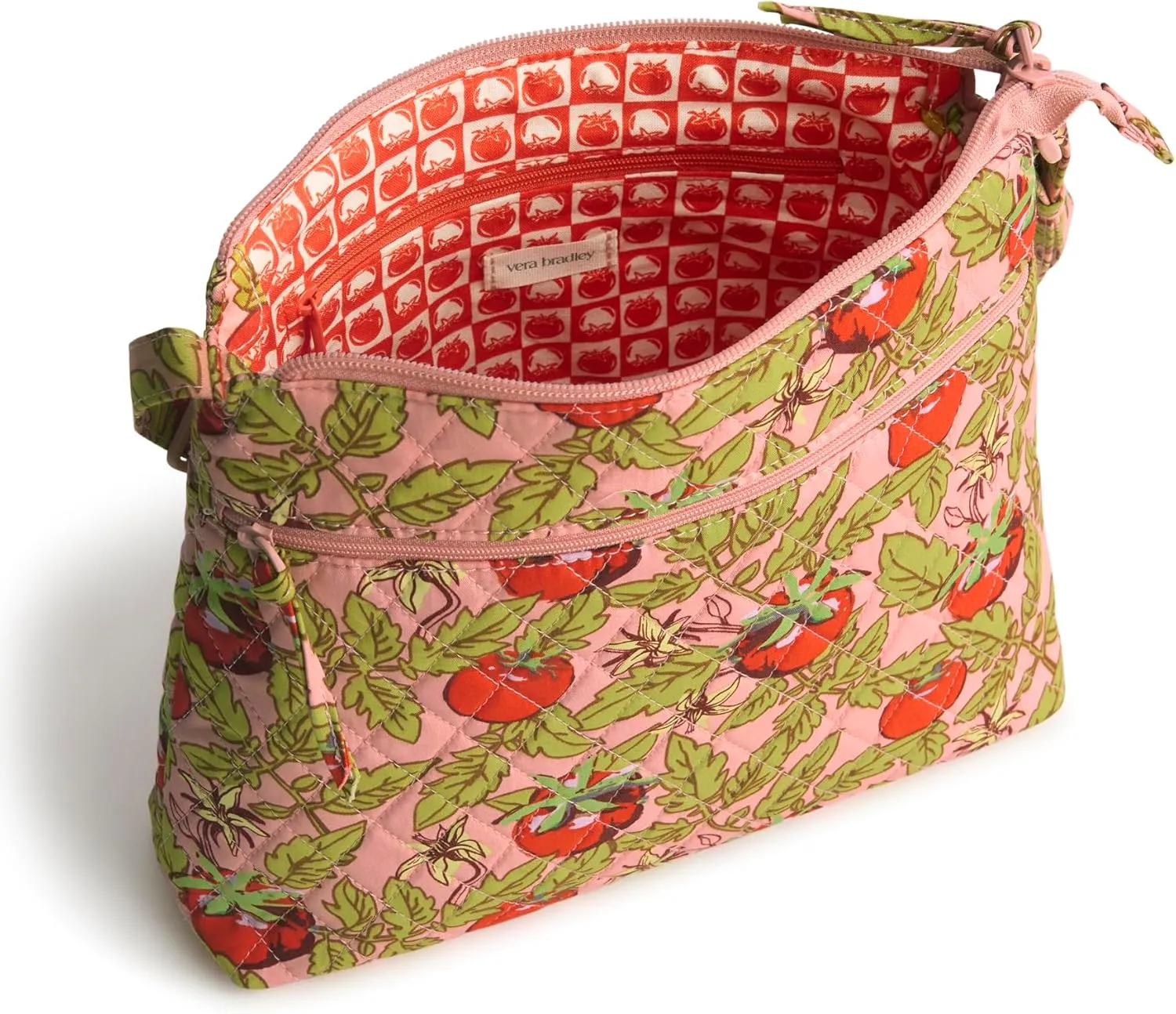 Vera Bradley Premium Cotton Original Zip Hipster Crossbody